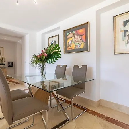 Apartment Waterside In Sotogrande Marina With Private Pool